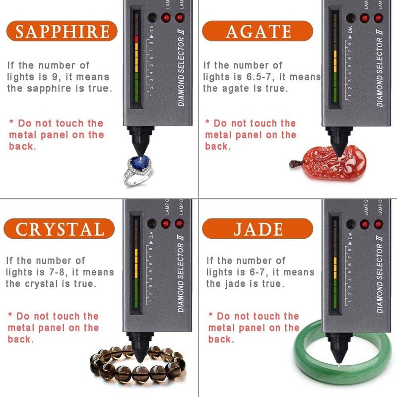 xinler Accuracy Jewelry-Diamond Tester Pen Professional Jewelry Diamond Tester Tool （No Batteries Included） - Image 5